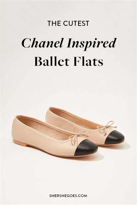 chanel ballet dupes|chanel look alike ballet flats.